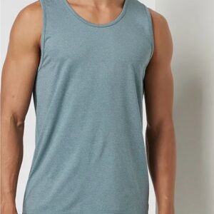 vuori Tradewind Performance Tank kashmir Heather Green Men’s Size M Athletic